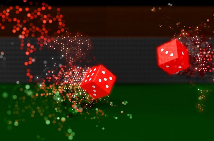 Meja baccarat dengan kartu di jayatogel.com